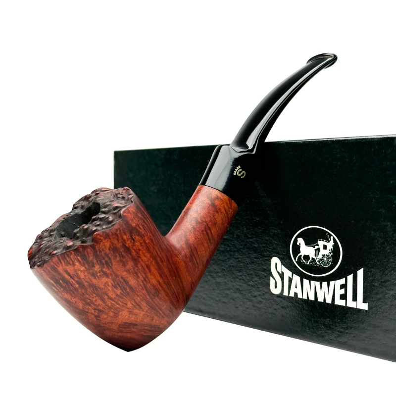 Stanwell丹麦斯坦威2010前全新Silke系列64型哑光面石楠木烟斗