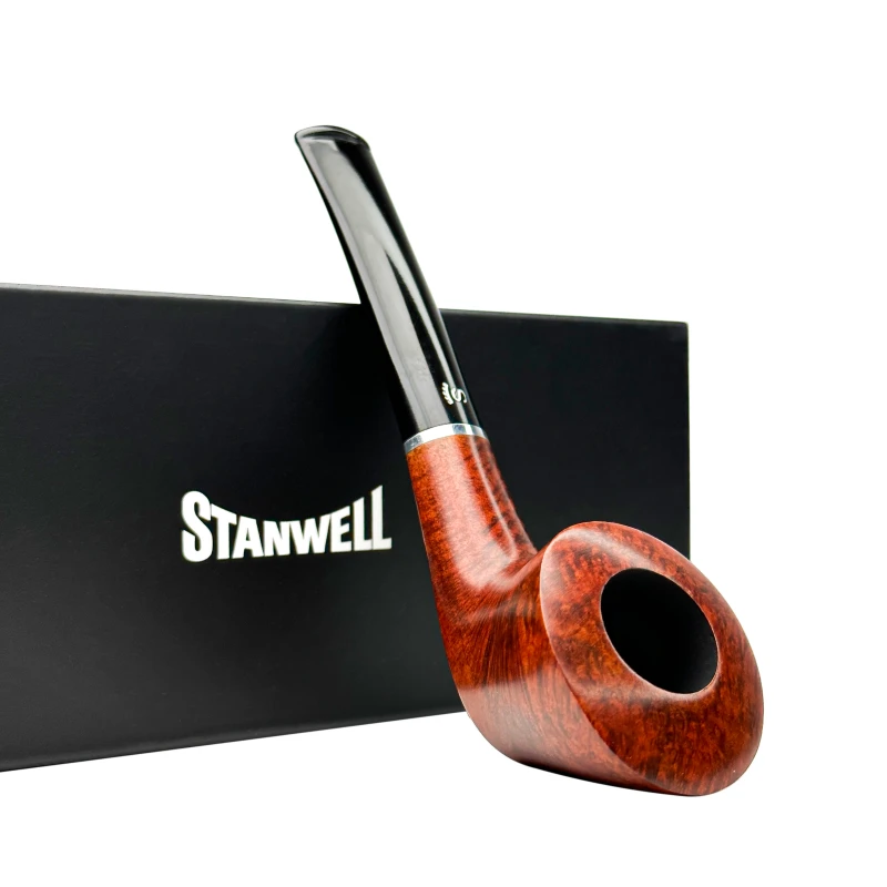 Stanwell丹麦斯坦威24型光面自由式石楠木烟斗