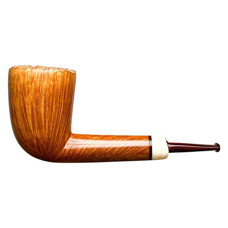Romeo罗密欧原木色手工石楠木烟斗