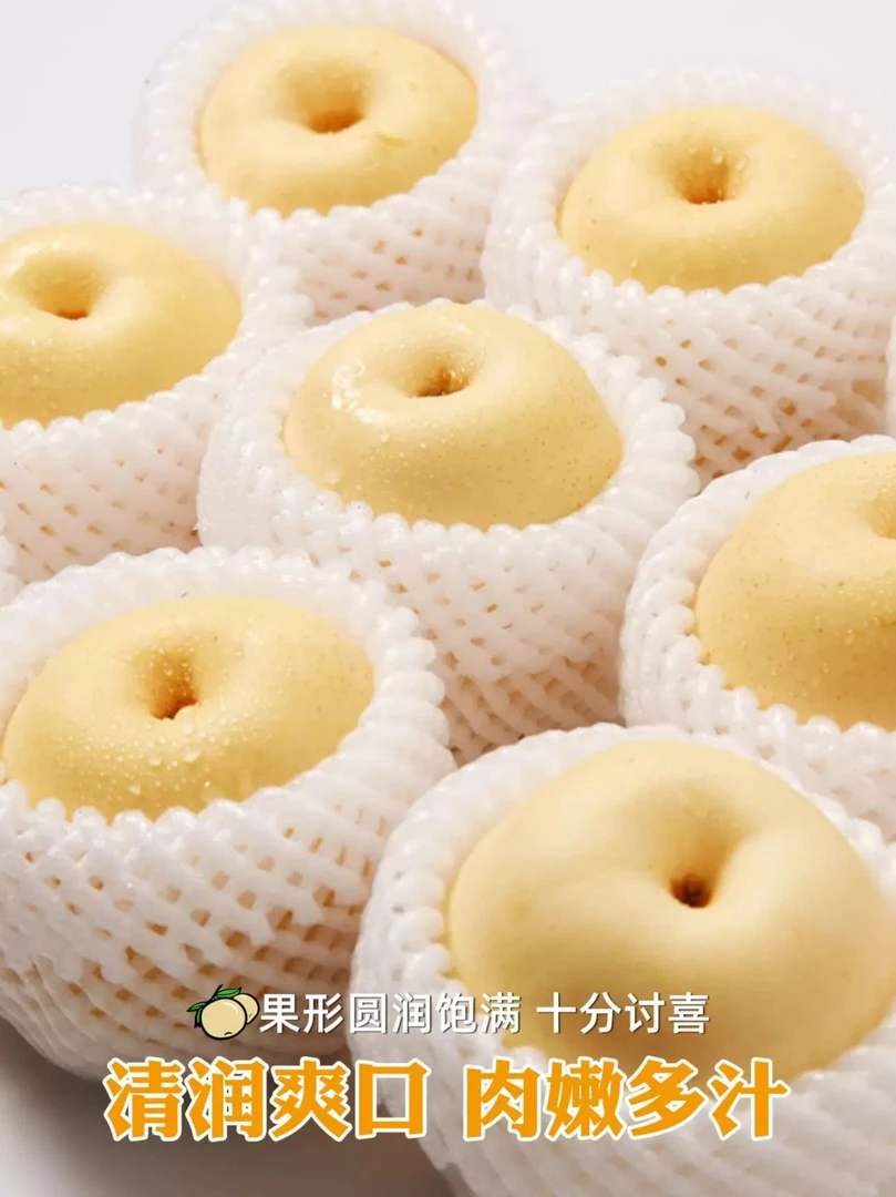 河北赵县皇冠梨白皇冠梨新鲜水果当季水果整箱果园当天包邮香甜