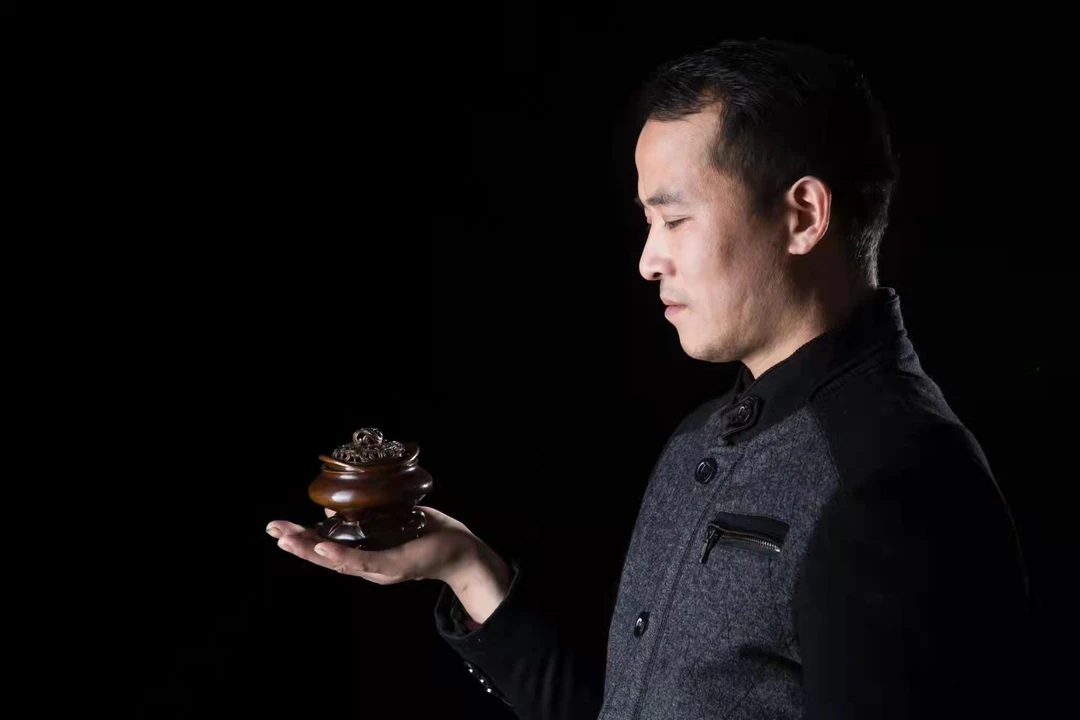 炉雅阁李迎春手工非遗铜香炉-改价链接