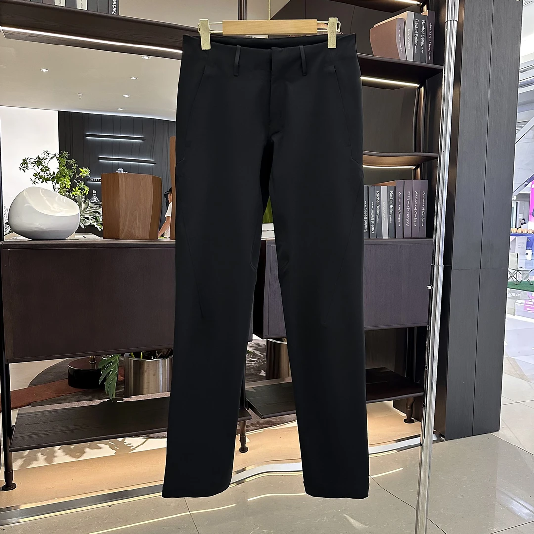 【商务系列】春秋款防风防水透气弹力通勤软壳裤男裤微锥商务裤