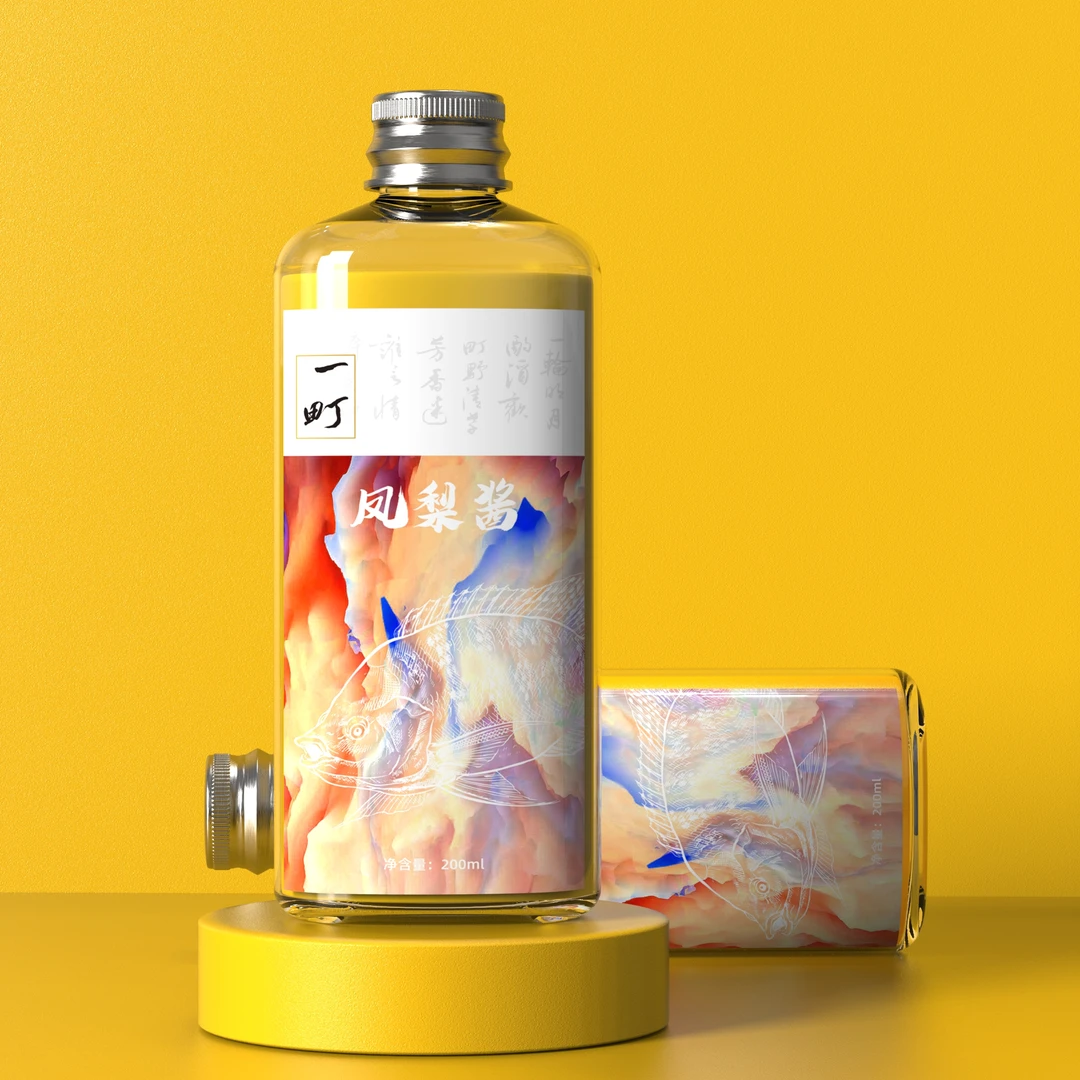 一町罗非饵料鱼饵冻饵水库野钓黑坑添加剂经典果味香精-凤梨