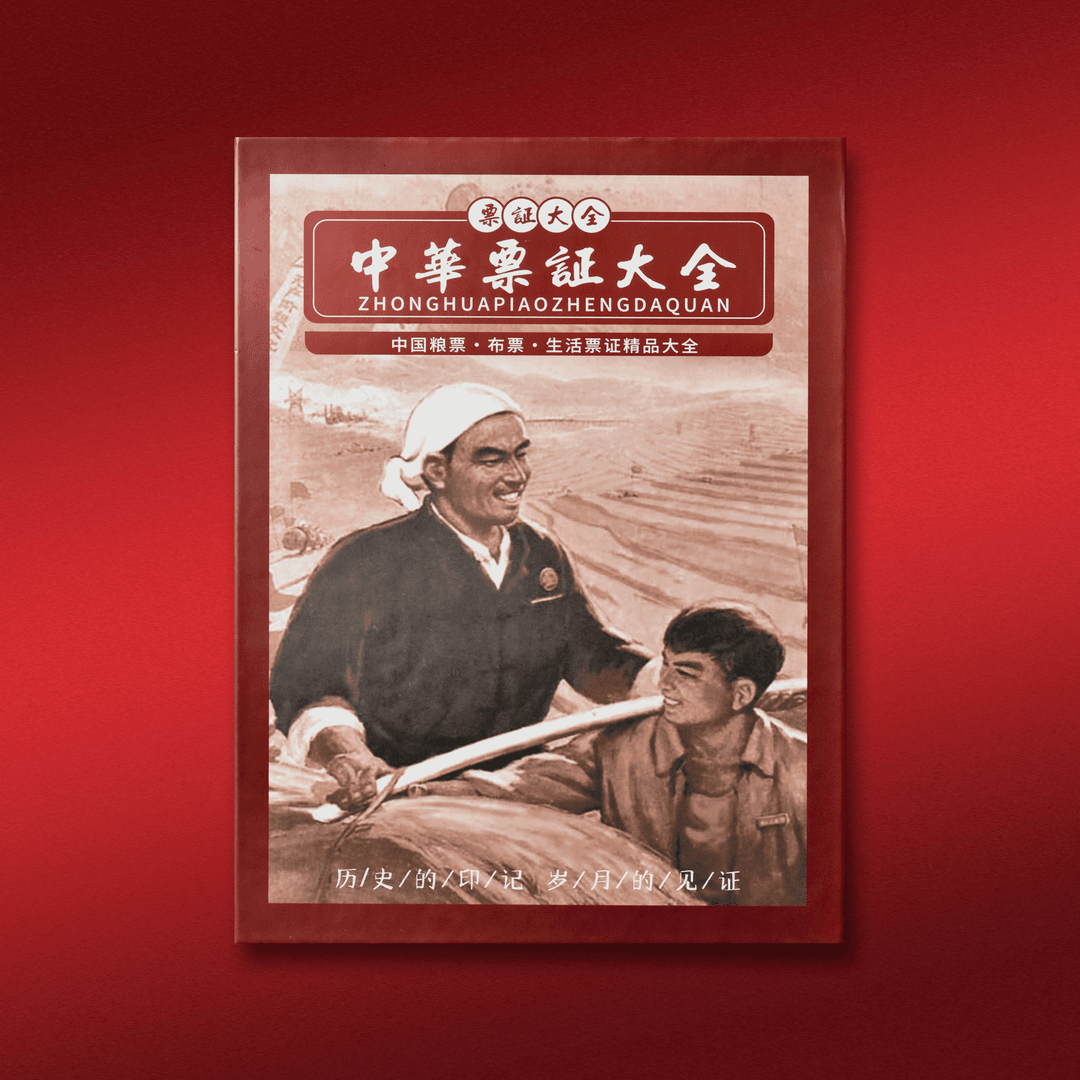 T  中华票证大全 中国粮票 布票 生活票证精品大全 卡册