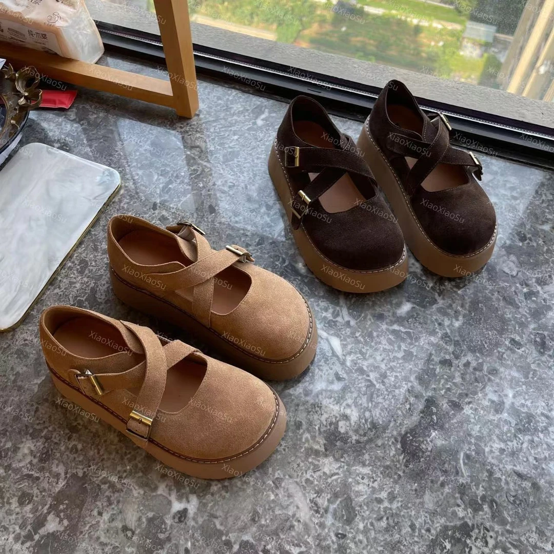 小小苏【XDXA281】微风鞋厚底休闲鞋春夏天鞋透气夏季软底低帮