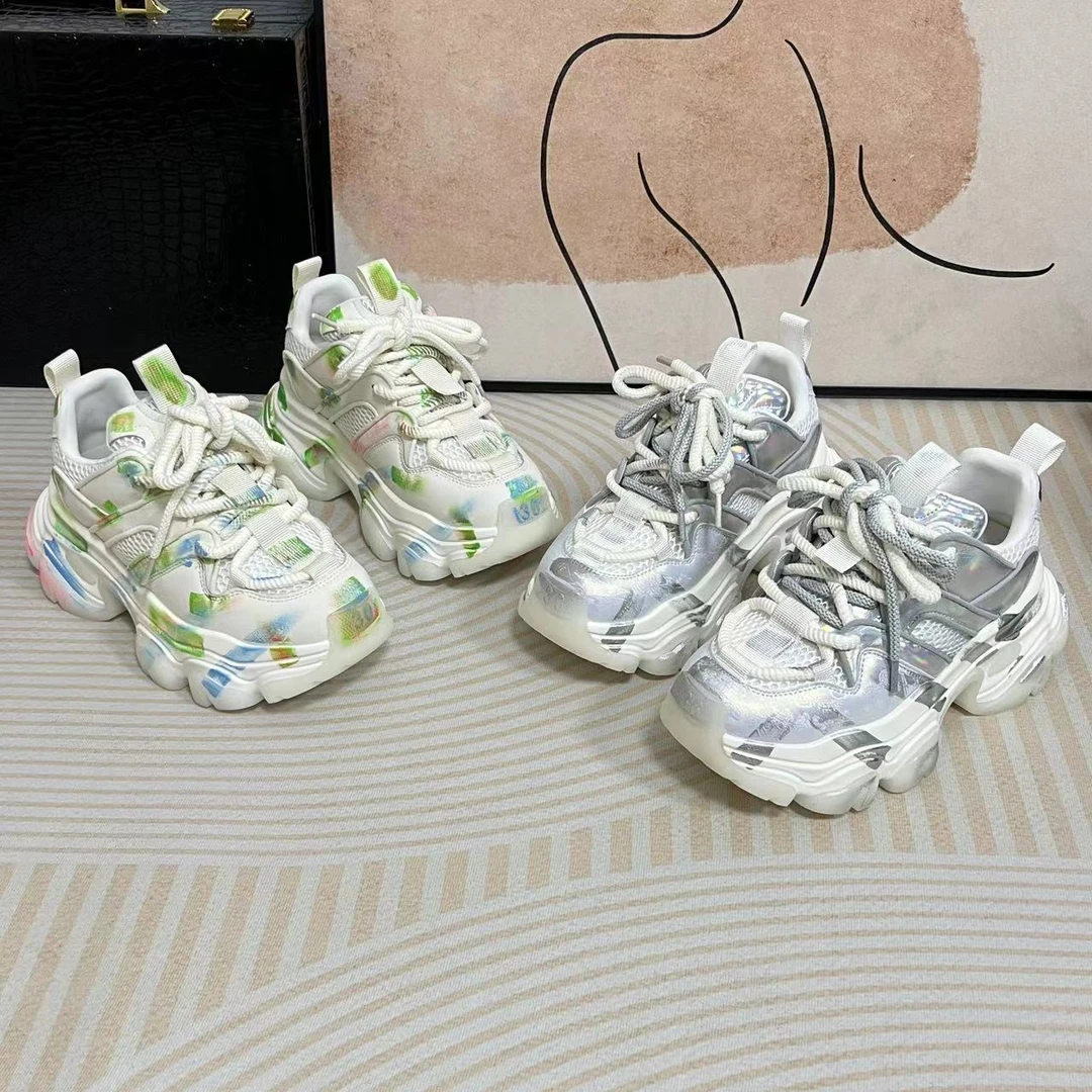 小小苏[涂鸦]老爹鞋百搭小众时尚运动韩版夏季春季