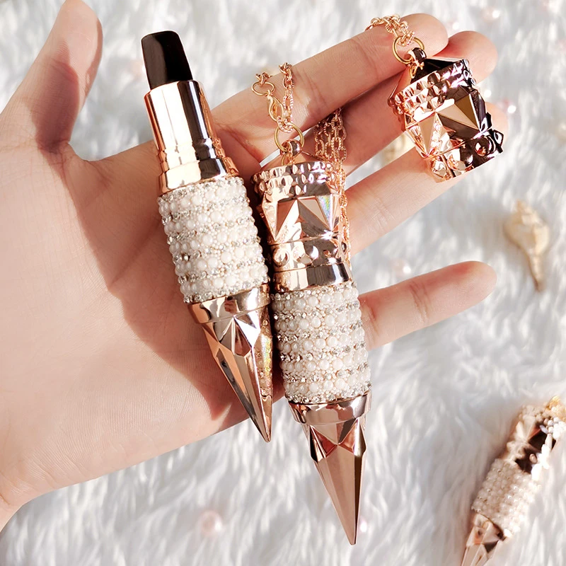 AGAG网红抖音款女王权杖黑色口红一支三色哑光柔雾持久不脱妆