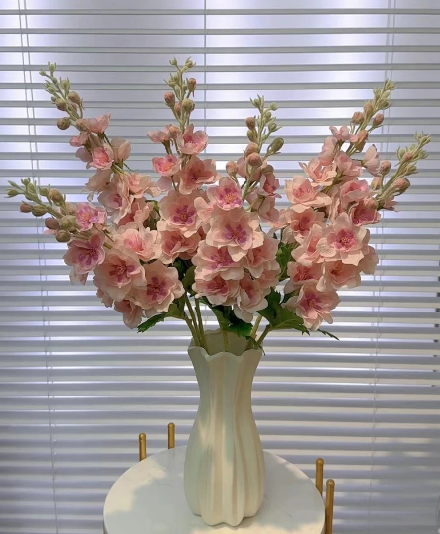 仿真花手感保湿飞燕单枝家居摄影装饰摆件花婚庆花仿真花