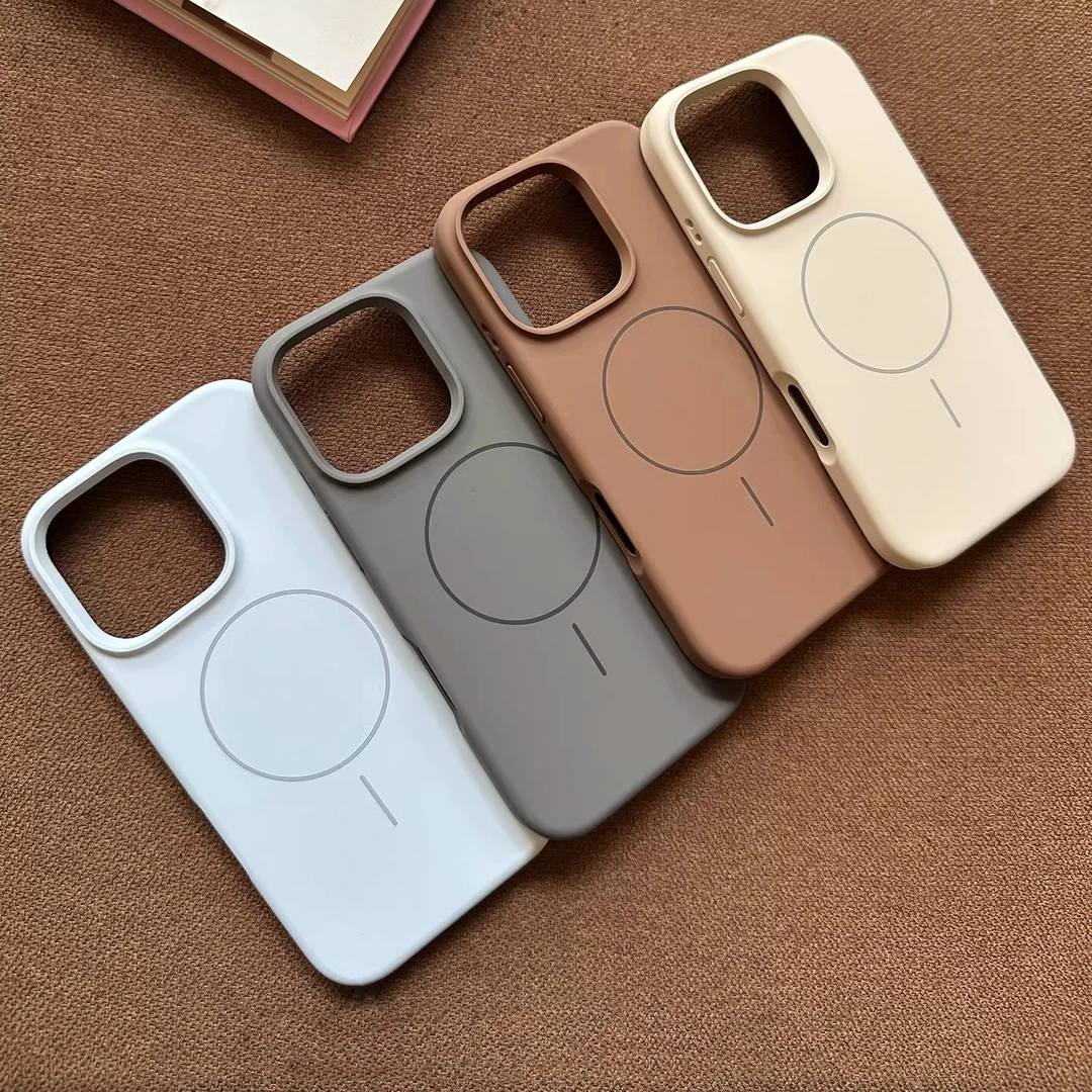 高品质厚款软糯液态硅胶适用苹果16promax手机壳iPhone15强磁吸附