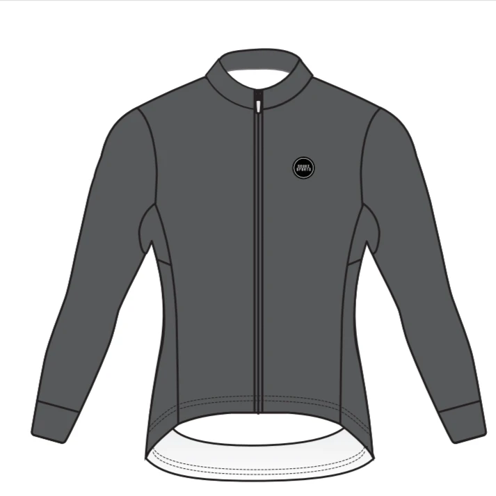 术崎加绒长袖骑行服防风户外加绒CL1220户外