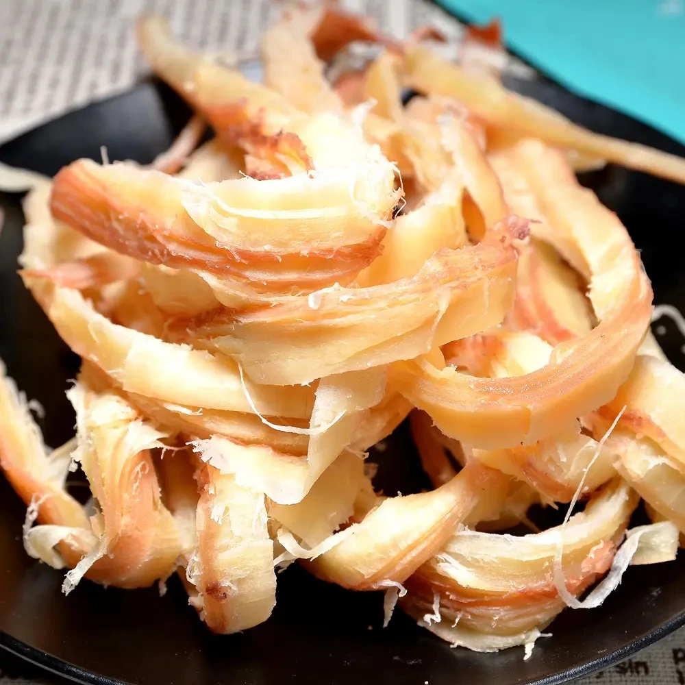 炭烤手撕鱿鱼干解馋海鲜网红爆品小吃即食零食营养好吃深海鱿鱼