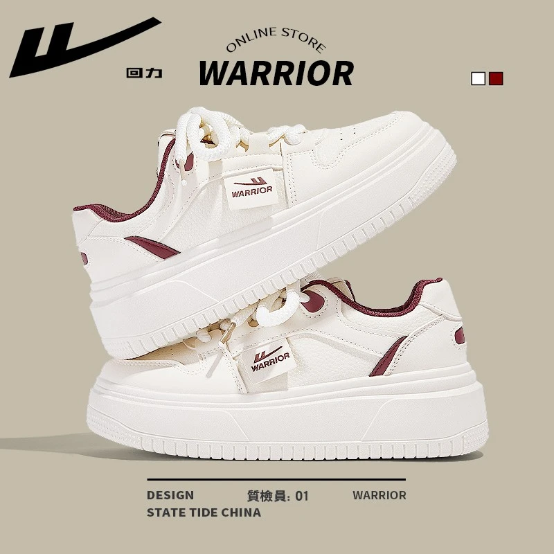 回力女鞋小白鞋女2025秋季爆款低帮款百搭板鞋女厚底休闲运动板鞋