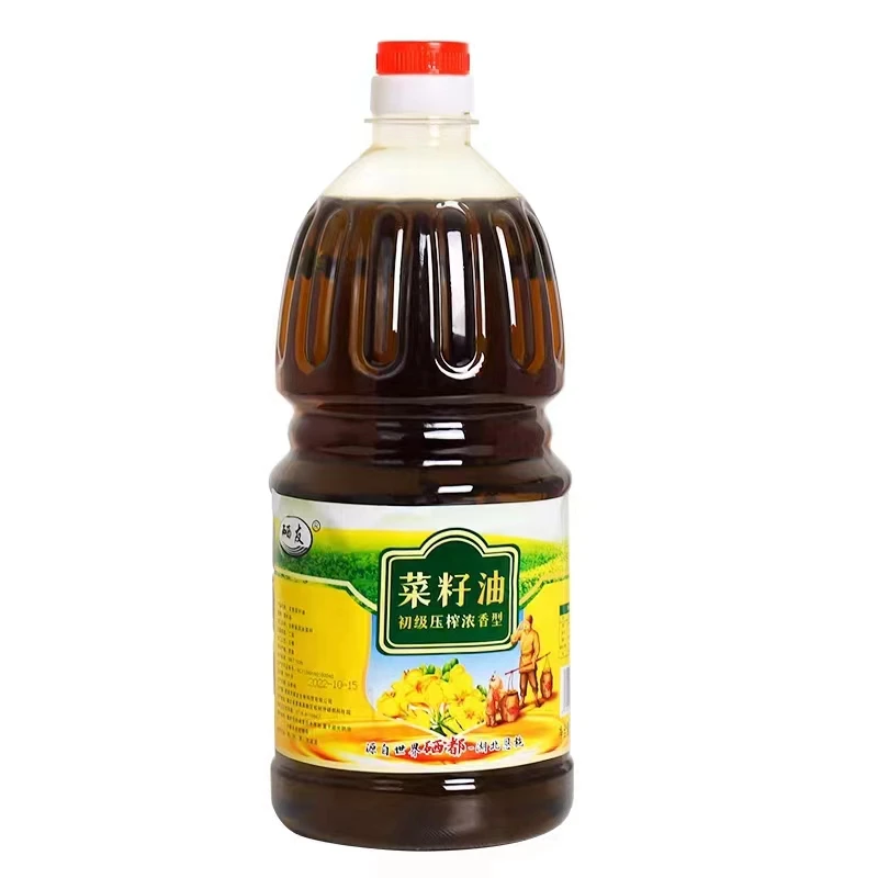 恩施高山菜籽油非转基因纯正物理压榨浓香食用油精选本地菜籽