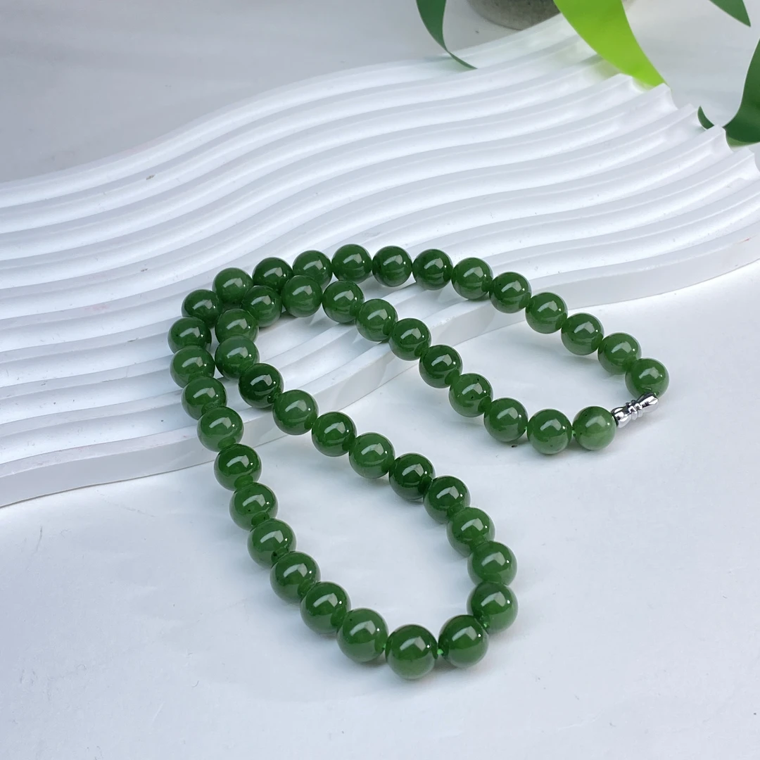 【小北严选】和田玉项链-17H75X206【多样性发一件】尺寸约9.5mm+