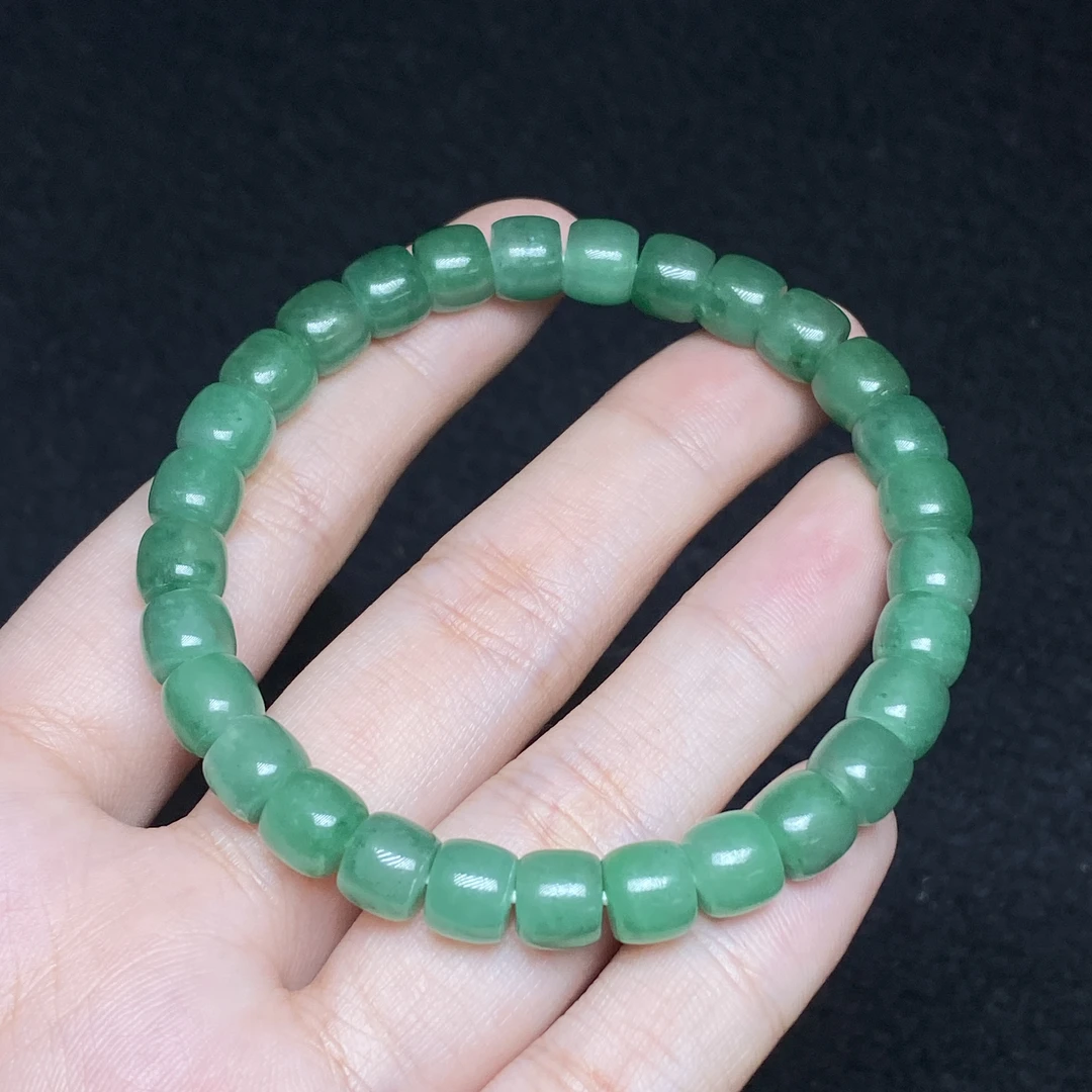 【小北好物】独龙玉单圈手串-17QK105X45【多样性发一件】约6*7mm