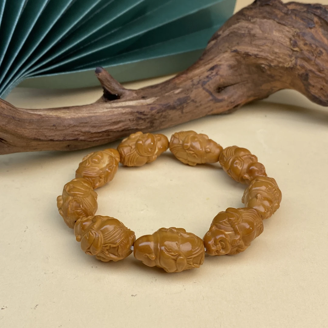 【小北好物】橄榄核手串-17QH108X108【多样性发一件】约15*25mm9颗