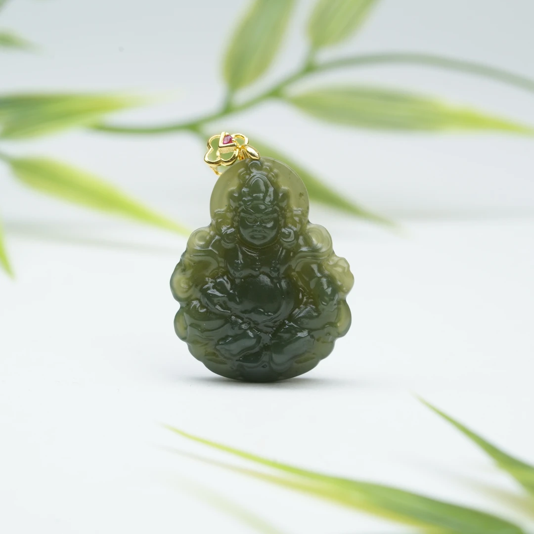 【小北好物】s925银和田玉吊坠5-17QH190X9311【多样性发一件】