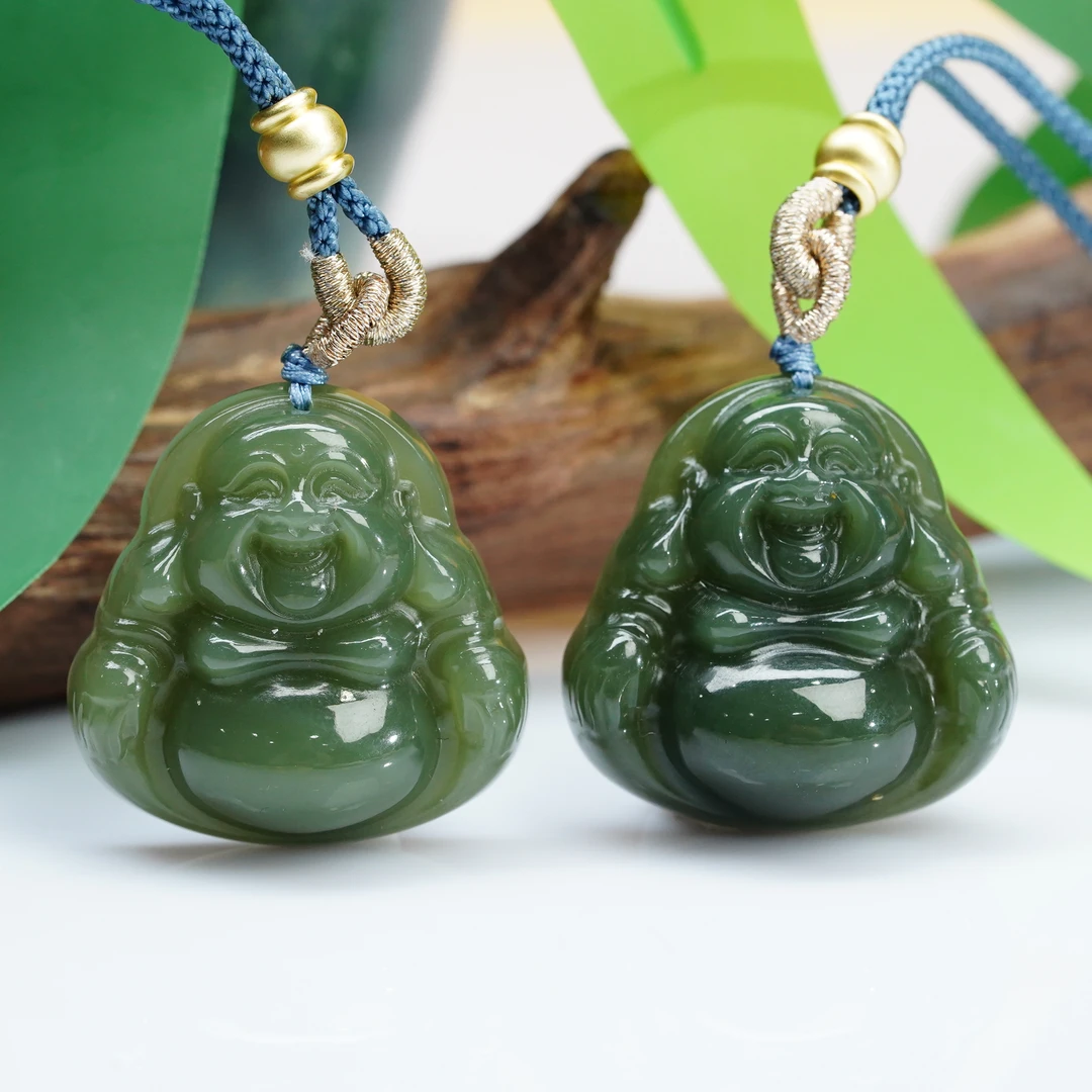 【小北严选】和田玉吊坠-17H10X826【多样性发一件】约29*29mm带绳