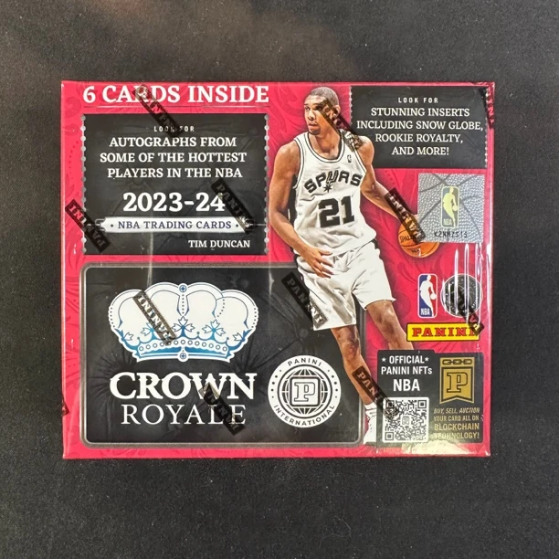 【拆盒】23-24 皇冠 国际版 Hobby Crown Royale 球星卡 盲盒【代拆】