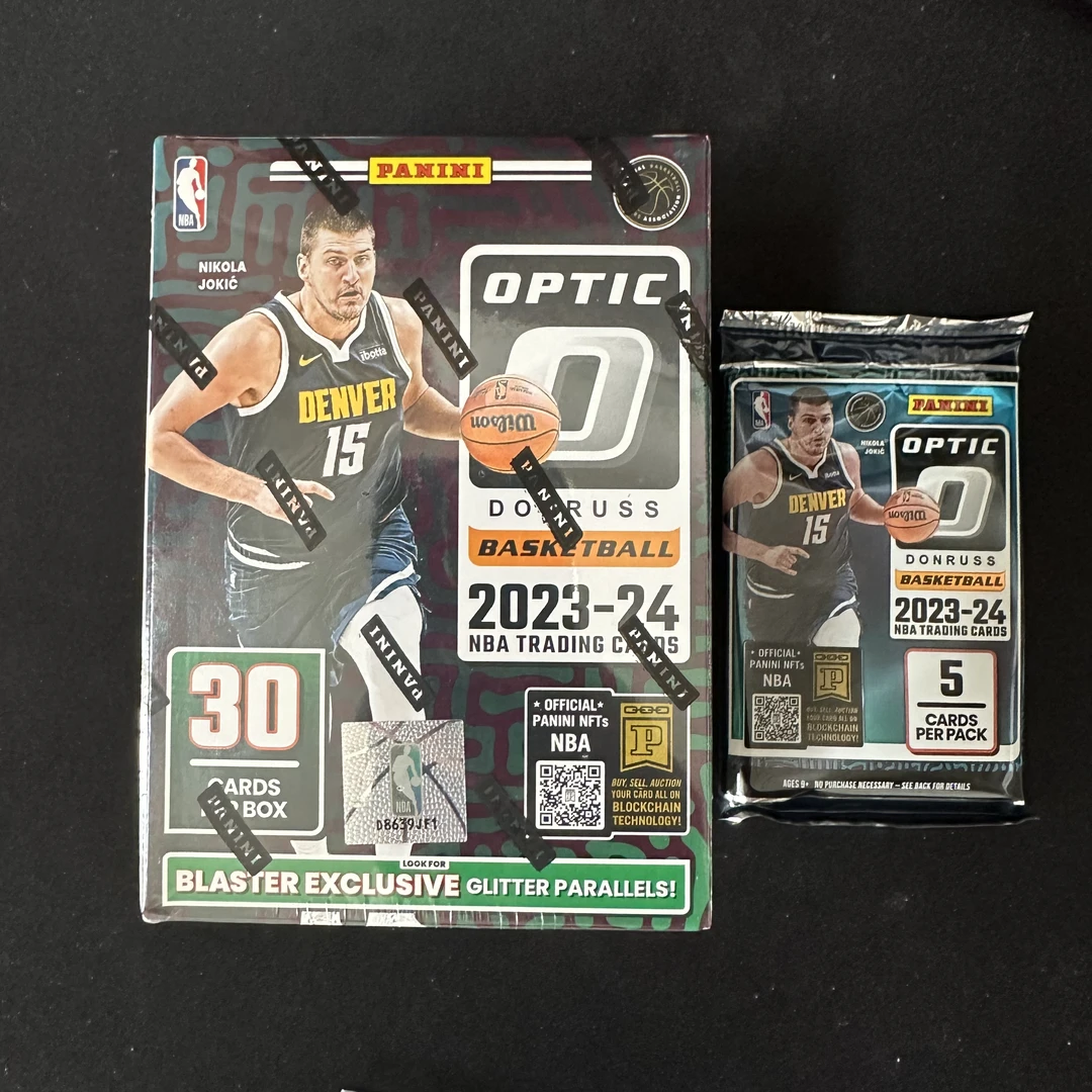 【拆盒】23-24 Donruss Optic 手雷 Blaster Box 球星卡 盲盒【代拆】