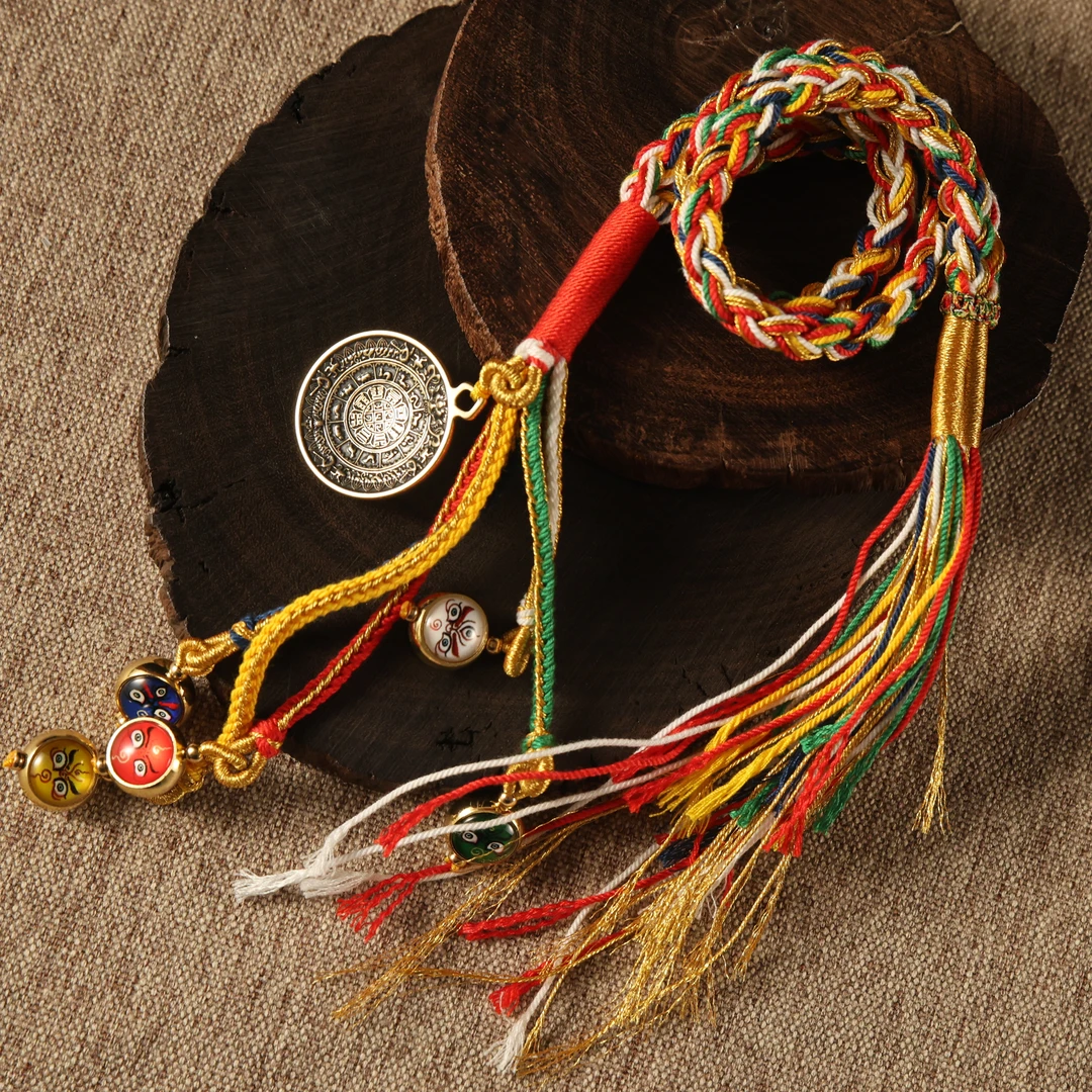 合金锦纶吊坠 壹加小羊|五路挂件