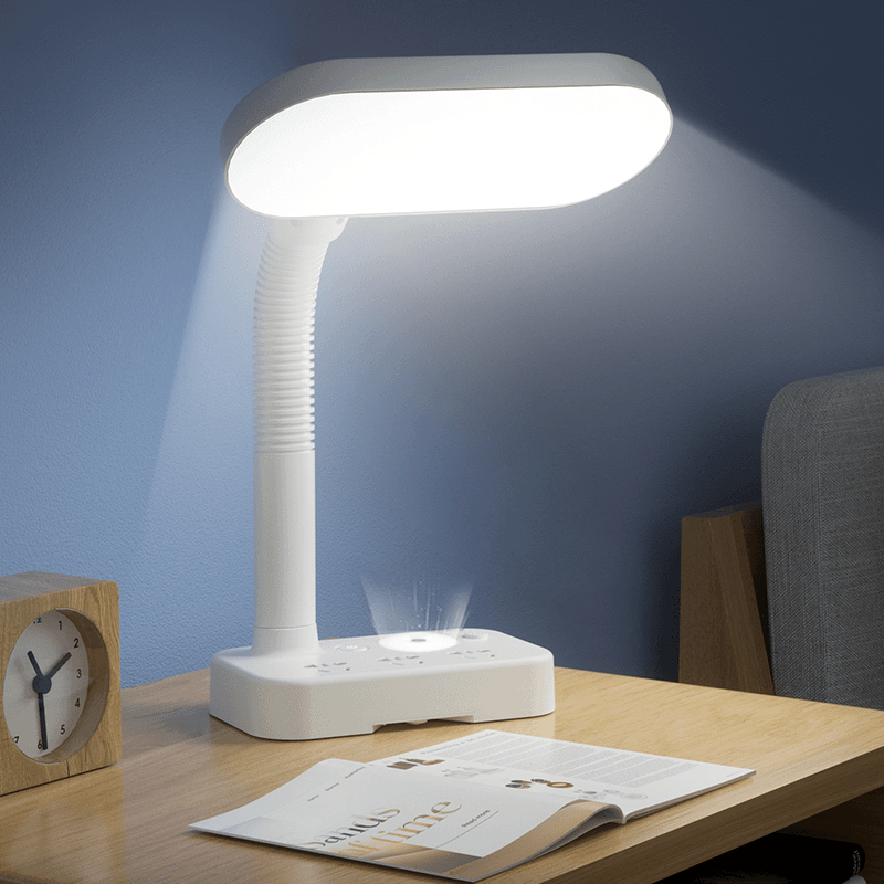 插座式阅读台灯学习专用插电护眼书桌学生宿舍床头灯