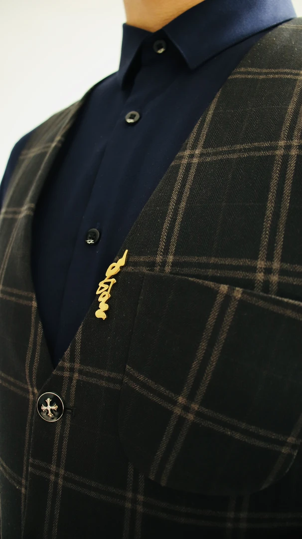 合金胸针 蒙古元素金属胸针