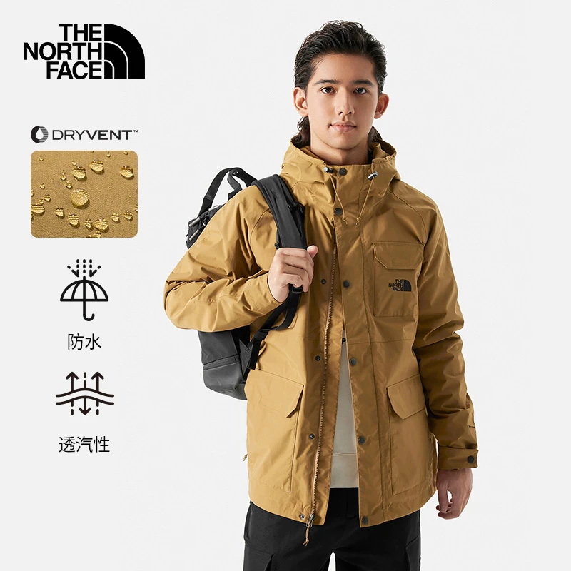 【经典款】北面冲锋衣男户外防水秋季TheNorthFace|88RA
