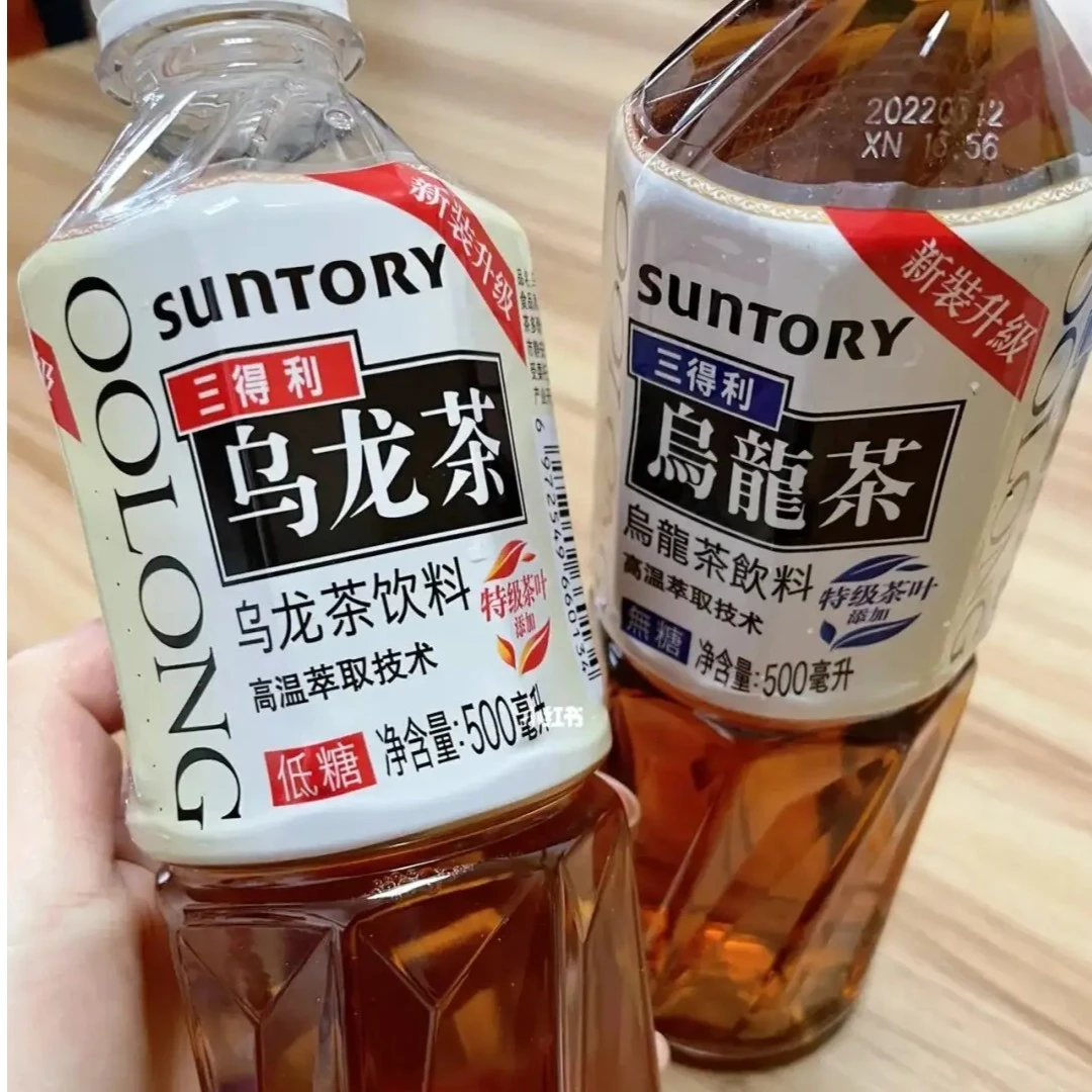 三得利低糖乌龙茶*500ml