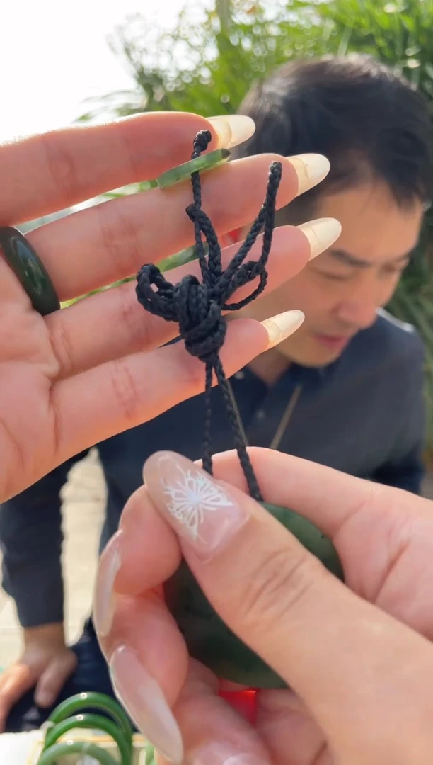 【闪购商品】和田玉(碧玉)绳子未镶嵌绳子