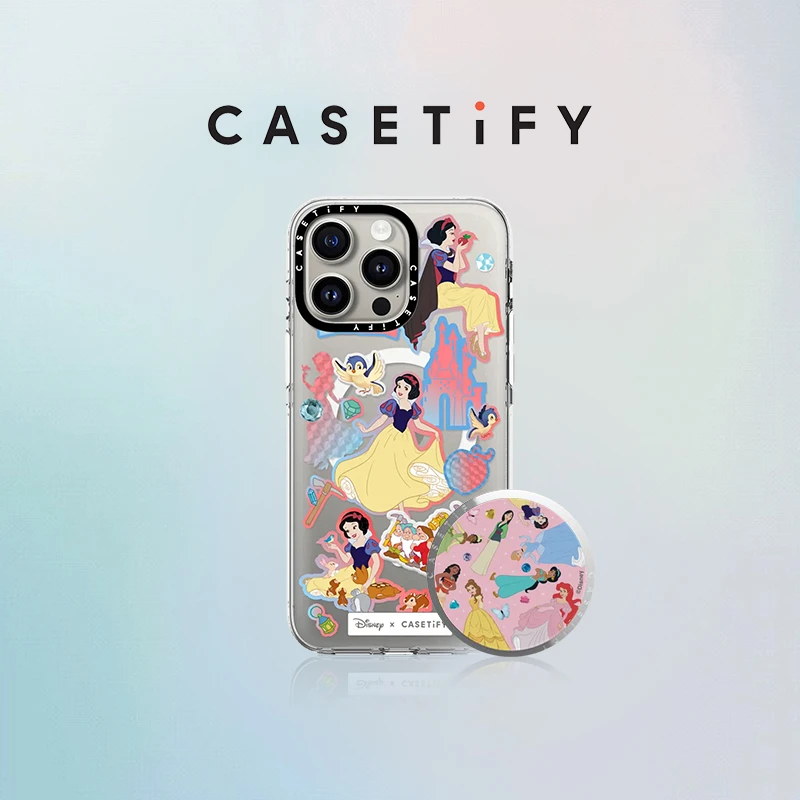 Disney x CASETiFY联名 白雪公主满印iPhone15/14Pro/Max手机壳
