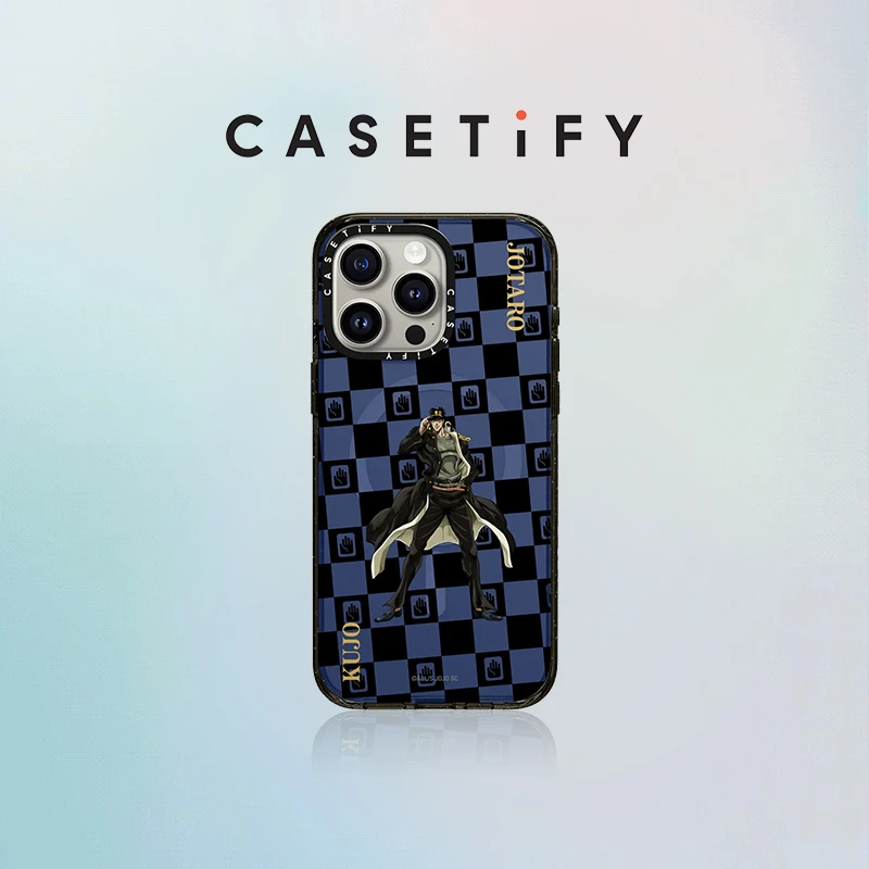 JoJo的奇妙冒险:星尘斗士xCASETiFY空条承太郎适用iPhone15手机壳