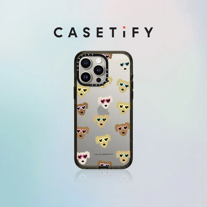 CASETiFY 太阳花小狗 iPhone15/14/Plus/Pro/Max手机壳