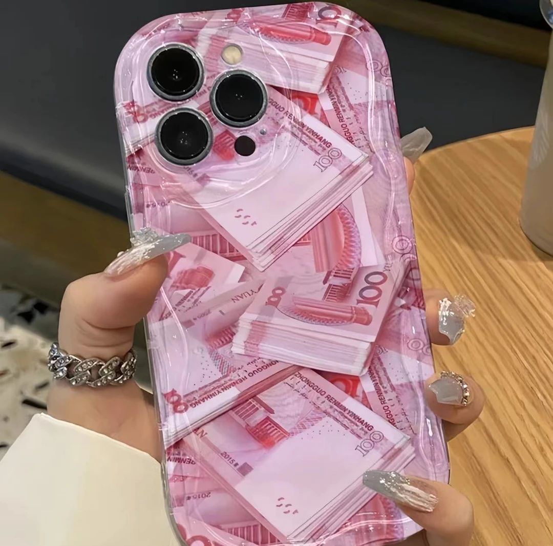 钱多多苹果15promax手机壳13华为mate60pro创意oppo小米14vivos17