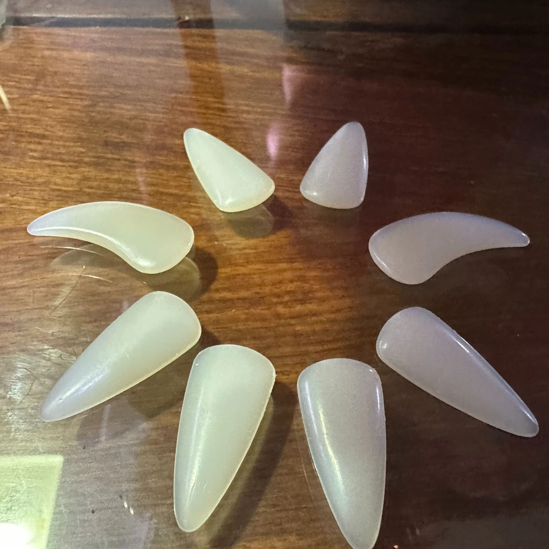 古筝假甲手工打磨尼龙材质王冬婉老师亲自试用后定制款