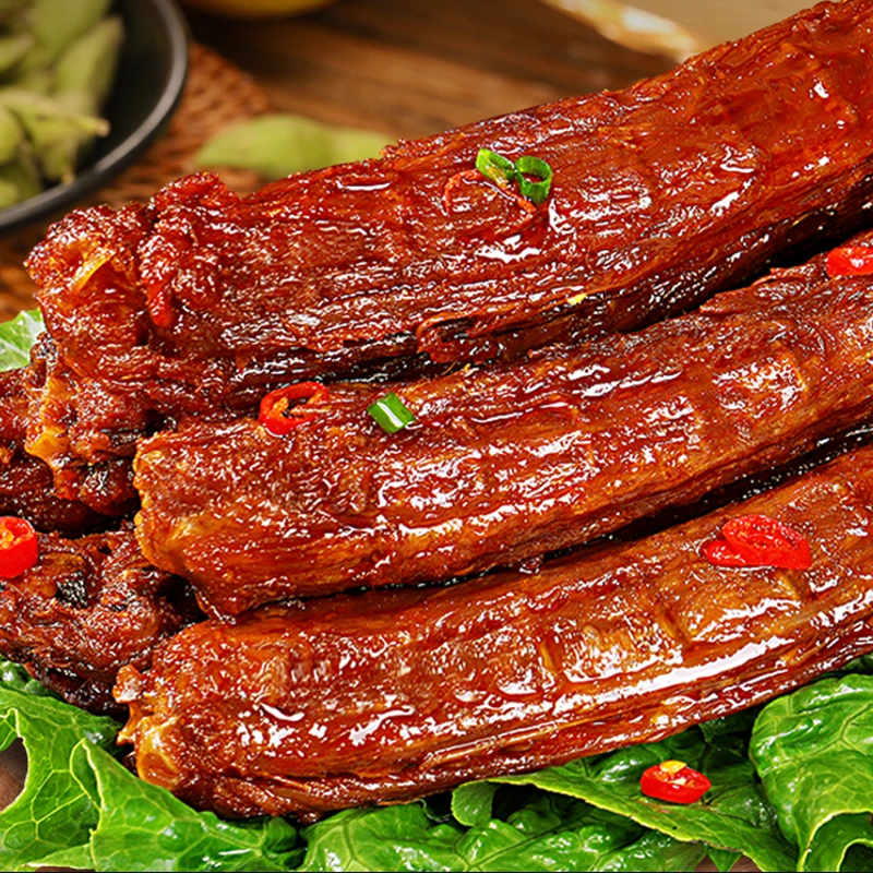 【到手5根】开袋风干巧娃香辣烤脖子零食休闲香辣辣卤味零食