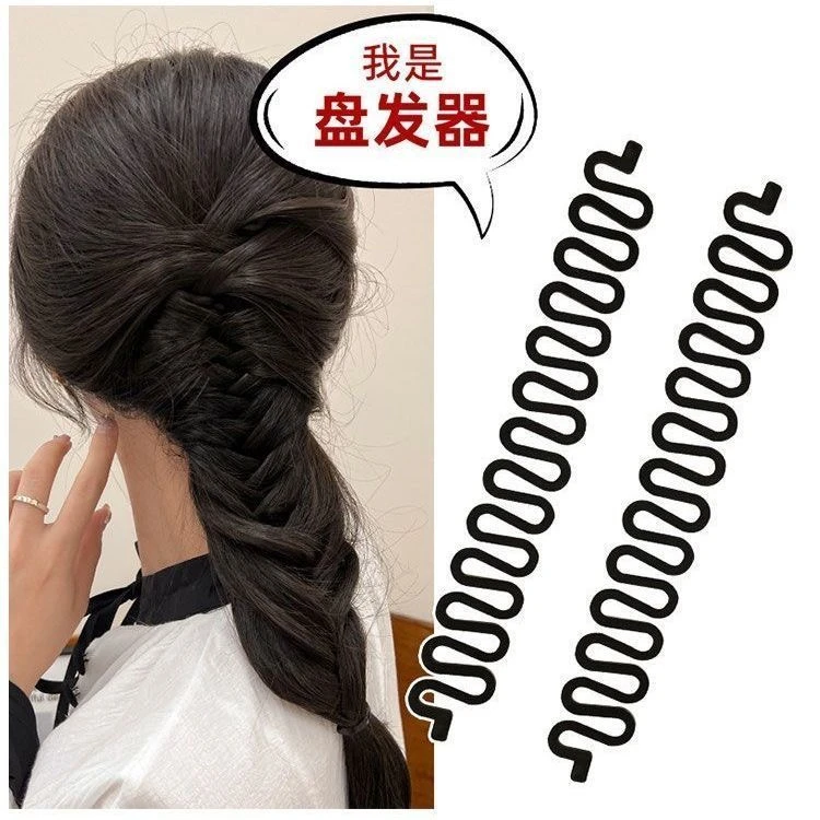 头发懒人美发工具盘发造型器百变蓬松鱼骨辫子编发神器麻花辫盘发