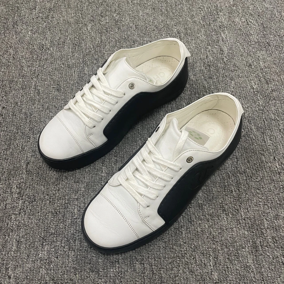 95新 Chanel/香奈儿 休闲系带平底鞋 36码/5323