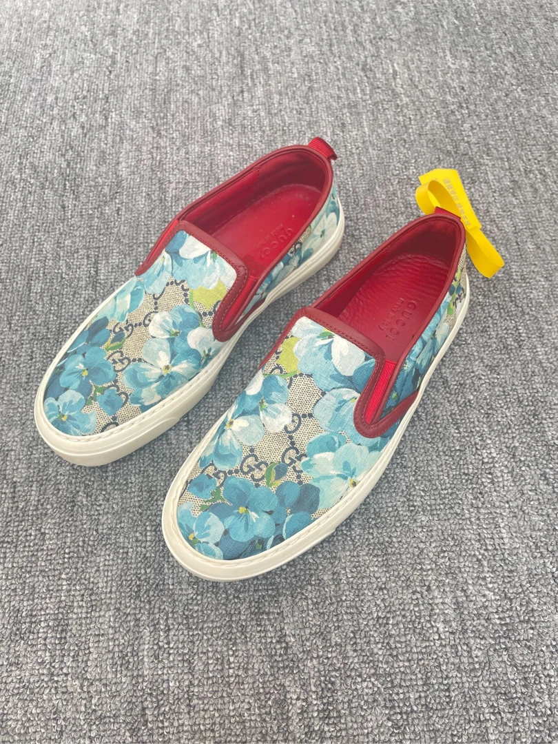 Gucci/古驰 帆布印花低帮时尚板鞋 35码/0925