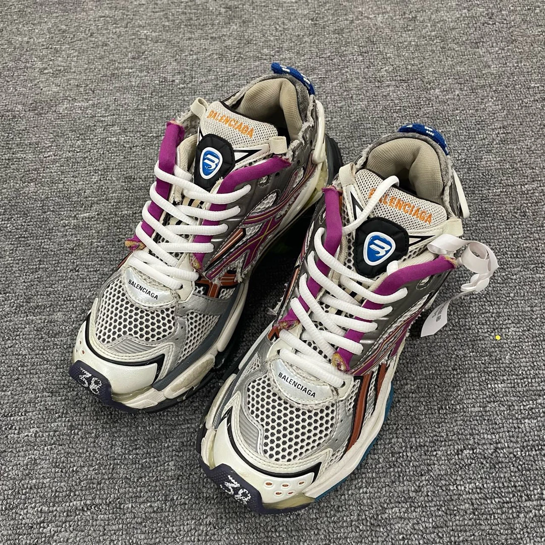 Balenciaga/巴黎世家  织物时尚透气低帮老爹鞋 38码/0406