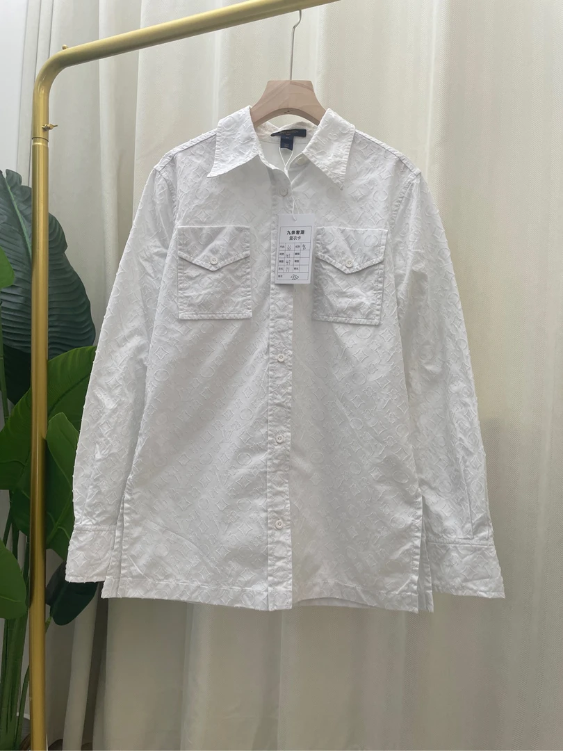 LouisVuitton/路易威登纯色长袖衬衫 尺码：36 /0880