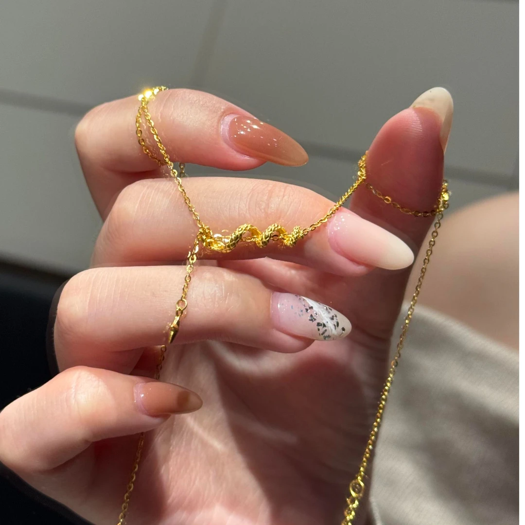 铜合金项链 小众轻奢灵蛇项链中国风生肖本命年锁骨链百搭送礼物