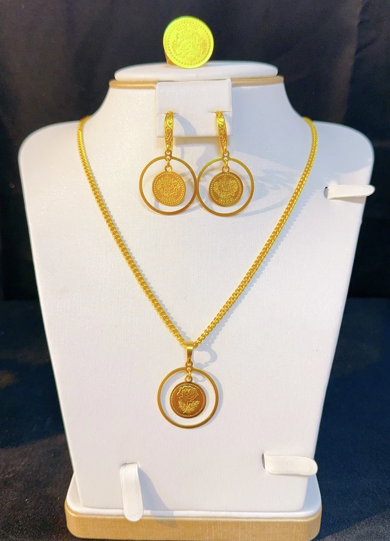 铜合金吊坠 铜合金 新款218号耳环项链戒指 精致百搭nipal