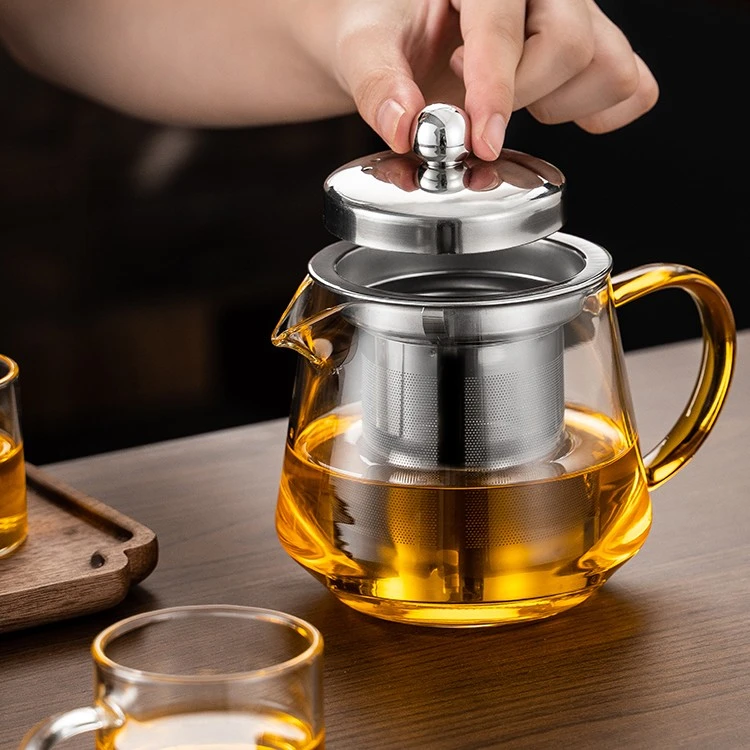 耐热玻璃茶壶家用加厚过滤泡茶壶茶水分离水壶单壶功夫茶具煮茶器