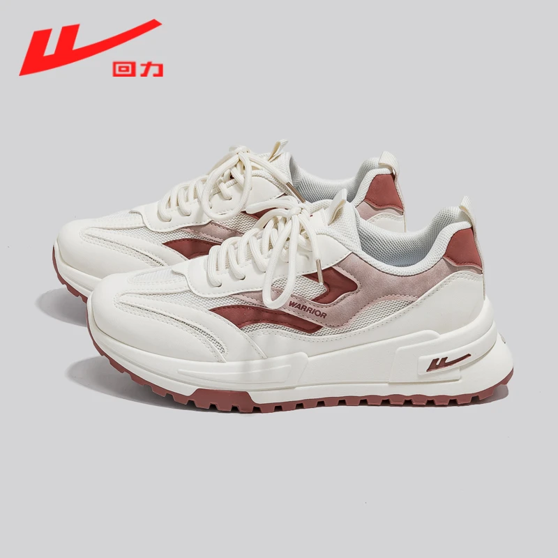 回力正品女鞋厚底老爹鞋2025春秋新款时尚软底舒适百搭阿甘鞋H812