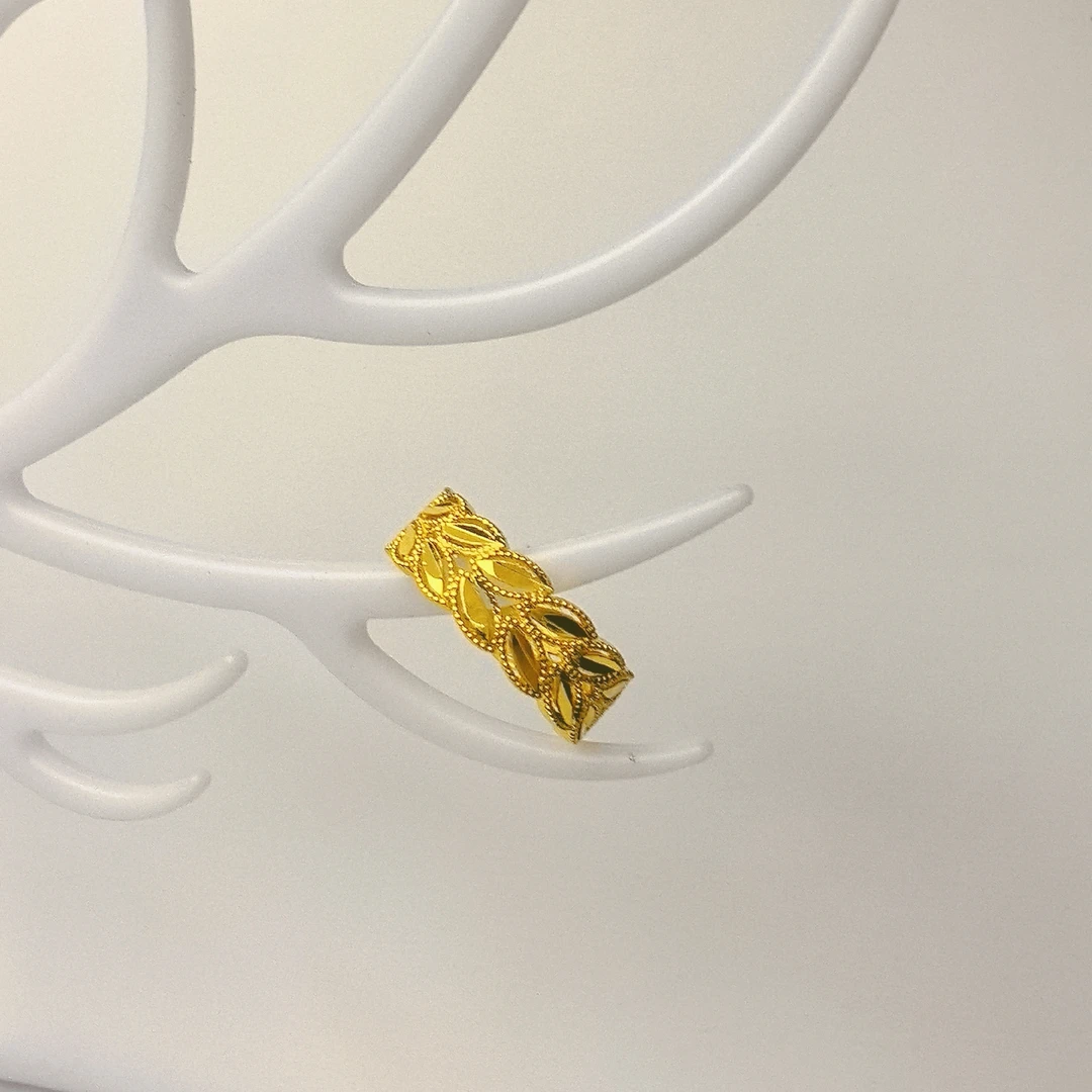 铜合金戒指 精工麦穗戒指