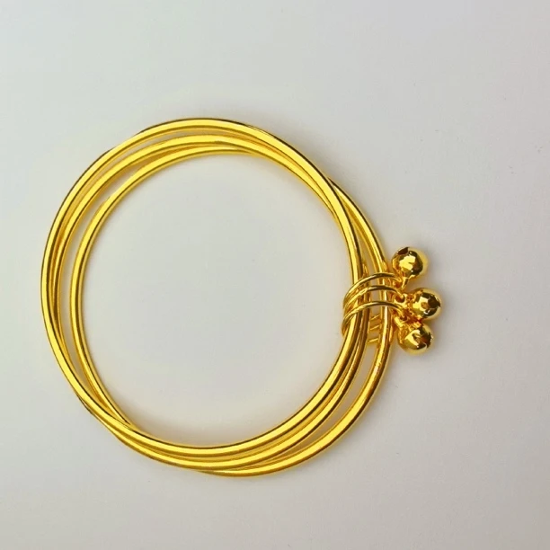 铜合金手镯 三生三世铃铛手镯