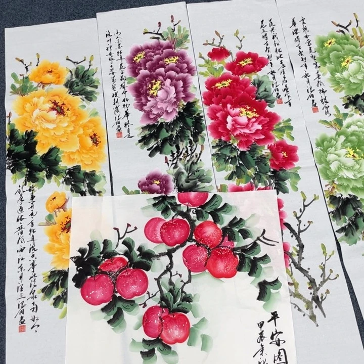 绘画纯手绘字画宣纸