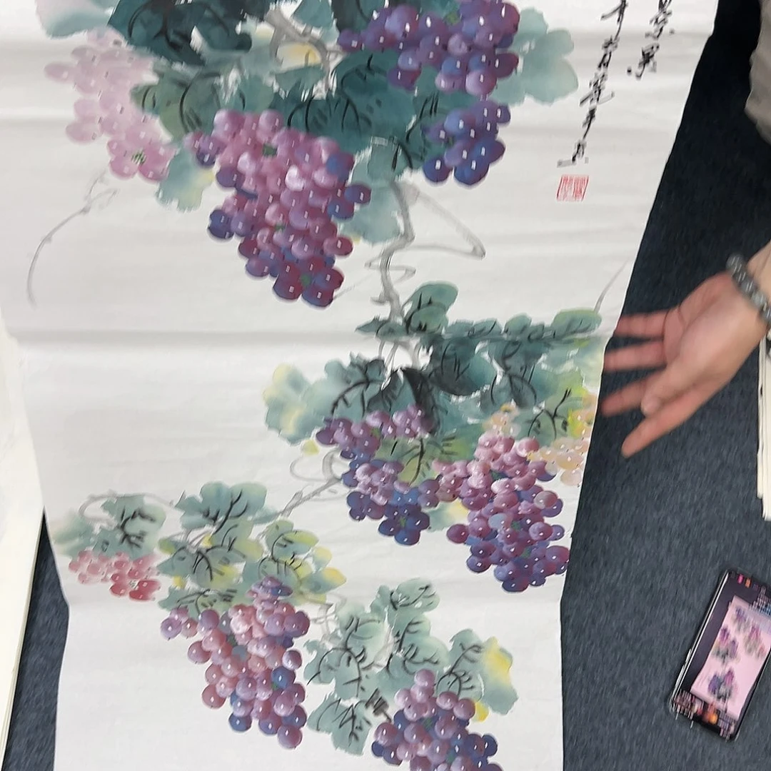 绘画宣纸国画作品纯手绘