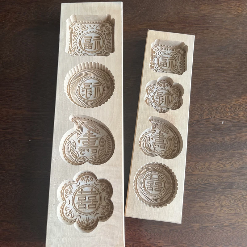 小号中号福禄寿喜馒头月饼榼子模具